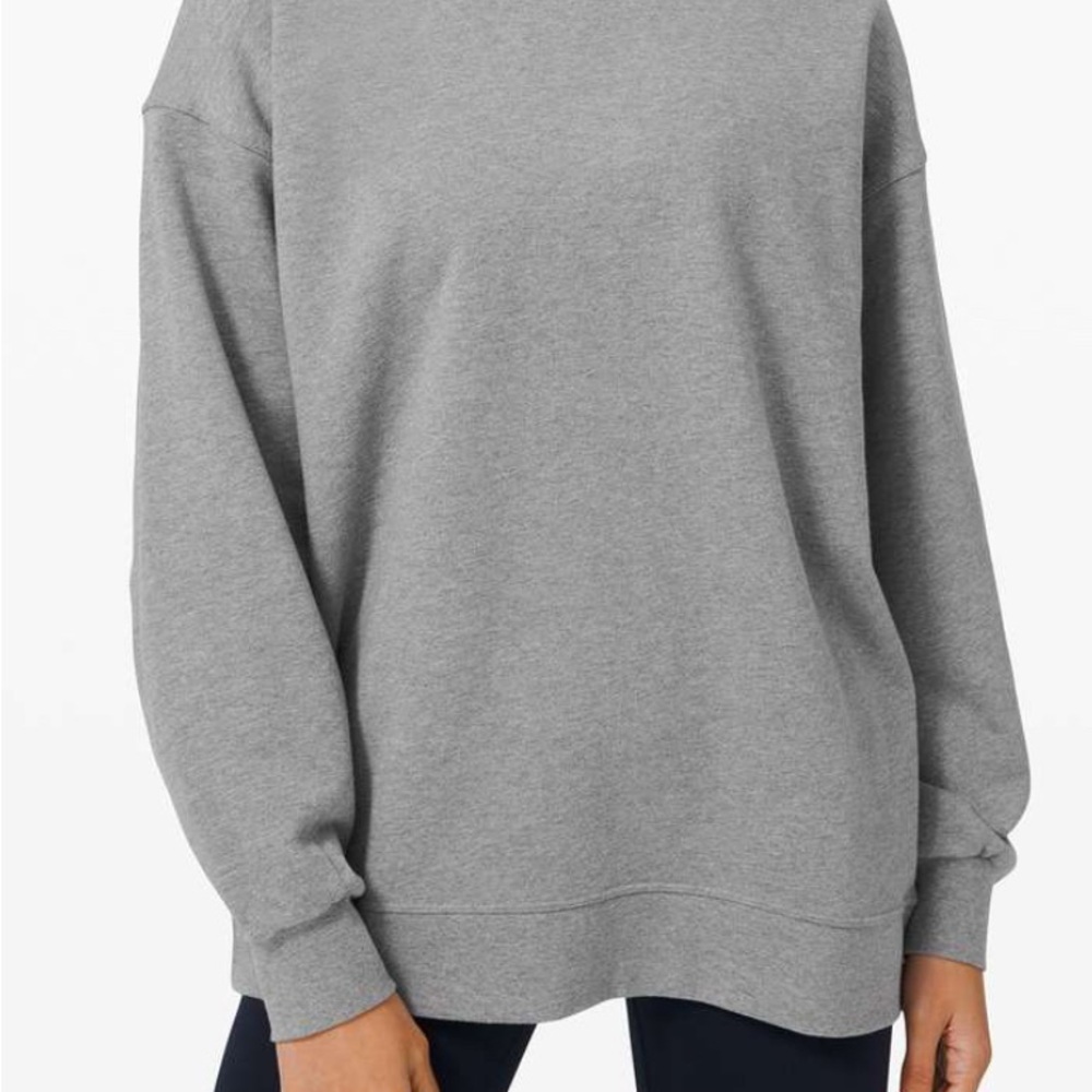 Lululemon Athletica Gray Sweatshirt
